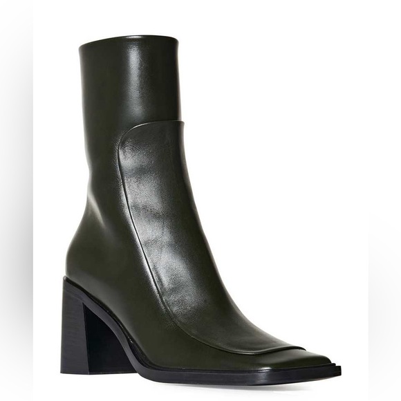 The Row Patch Boots - Dark Green 38
